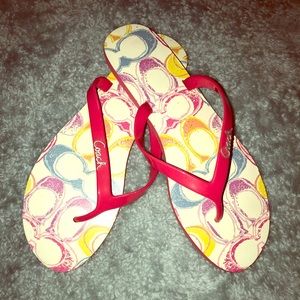 COACH Flip Flops